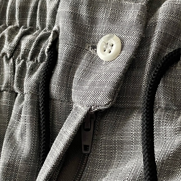 TopShop Gray Tie Jumpsuit (size 10) - Picture 6 of 7